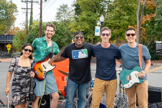Water Towers band photo